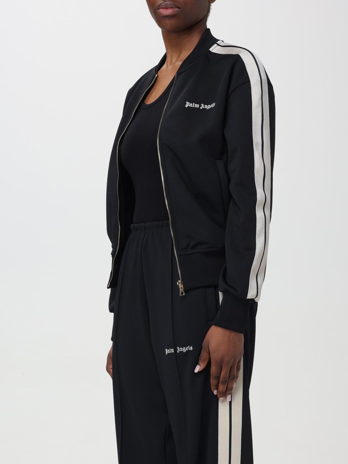 PALM ANGELS SUDADERA: Sudadera mujer Palm Angels, Negro - Img 4
