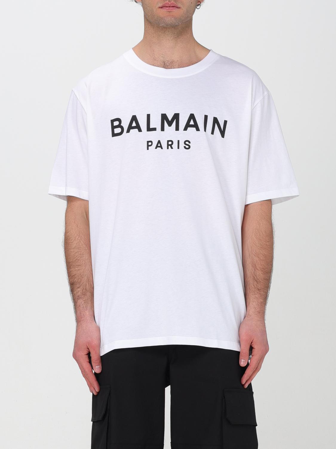 BALMAIN T-SHIRT: T-shirt men Balmain, White - Img 1