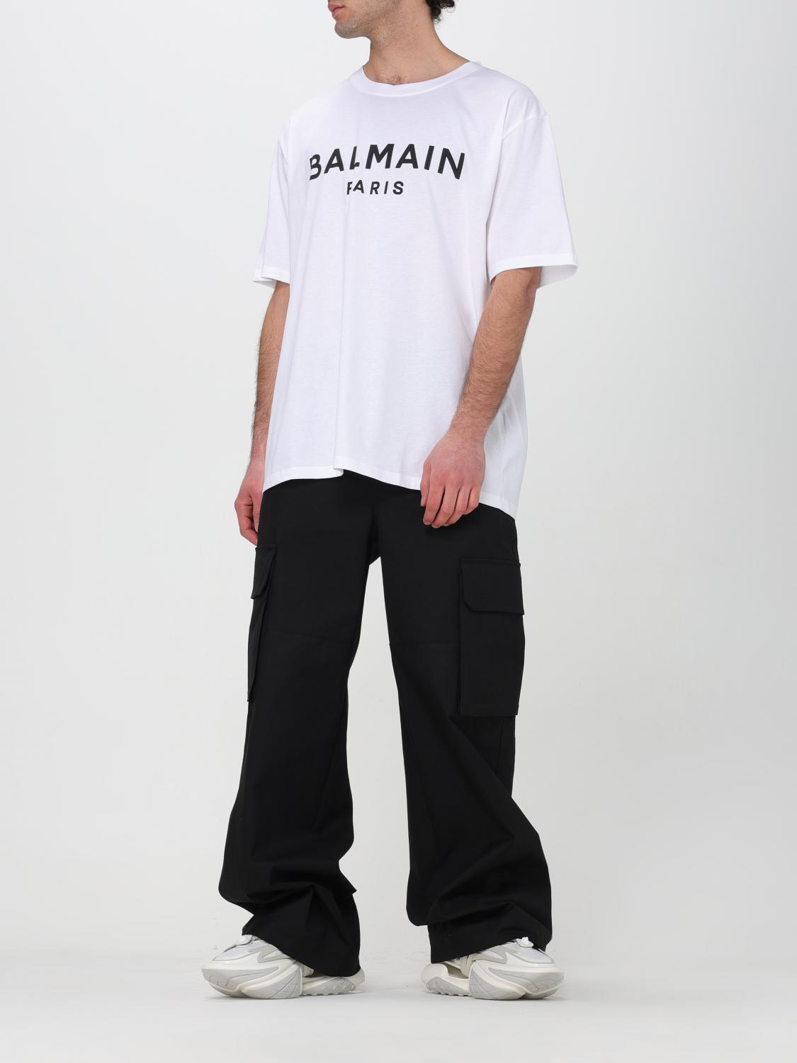 BALMAIN T-SHIRT: T-shirt men Balmain, White - Img 2