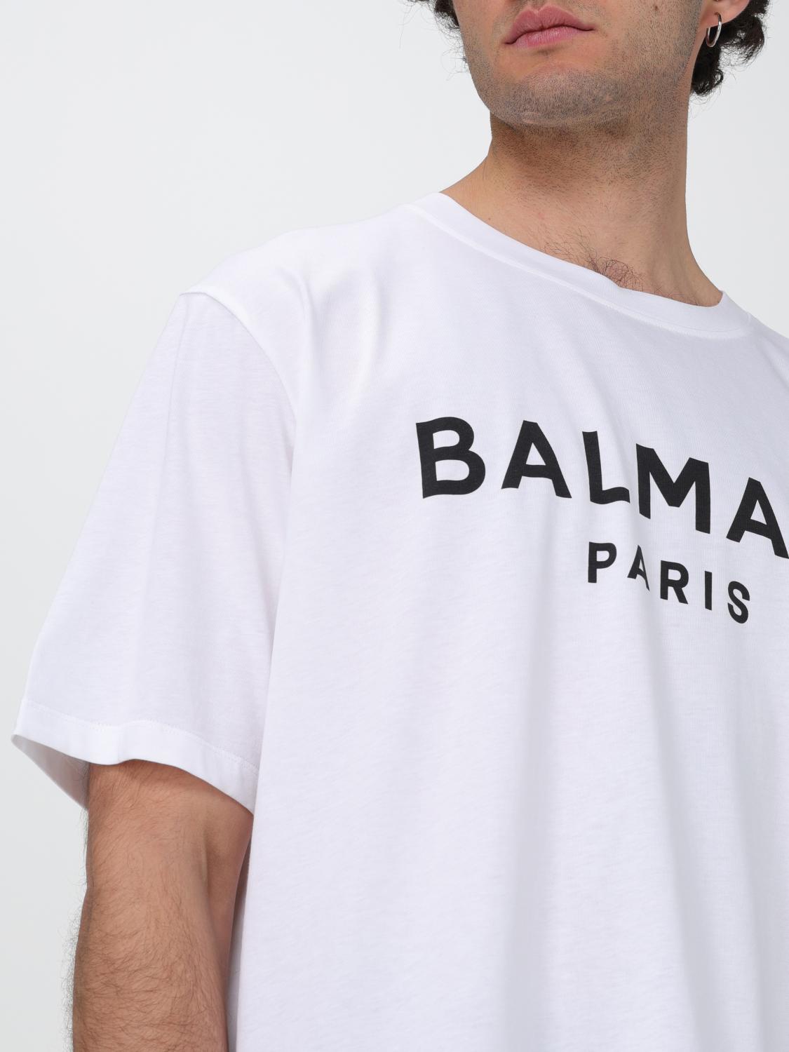 BALMAIN T-SHIRT: T-shirt men Balmain, White - Img 5