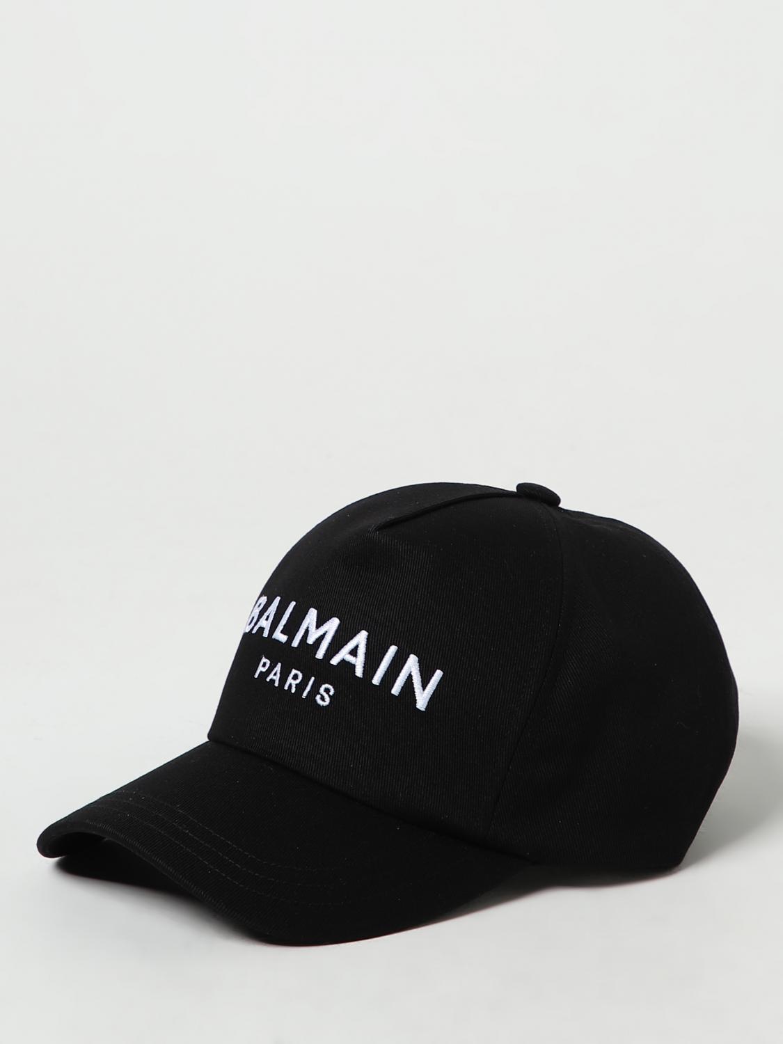 Balmain Hat men - Black | CH1XA015CB24 | GIGLIO.COM