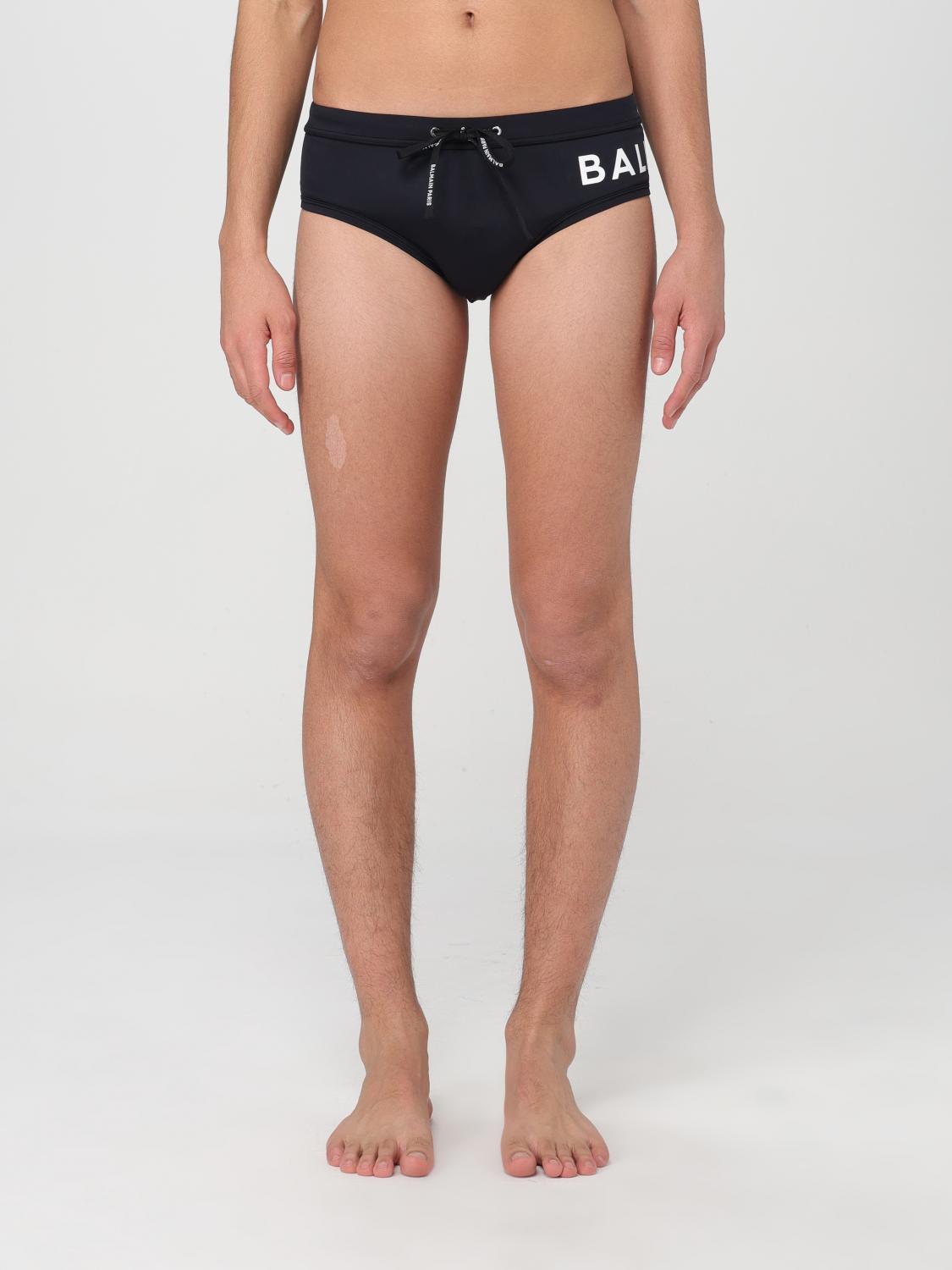 BALMAIN SWIMSUIT: Swimsuit men Balmain, Black - Img 1