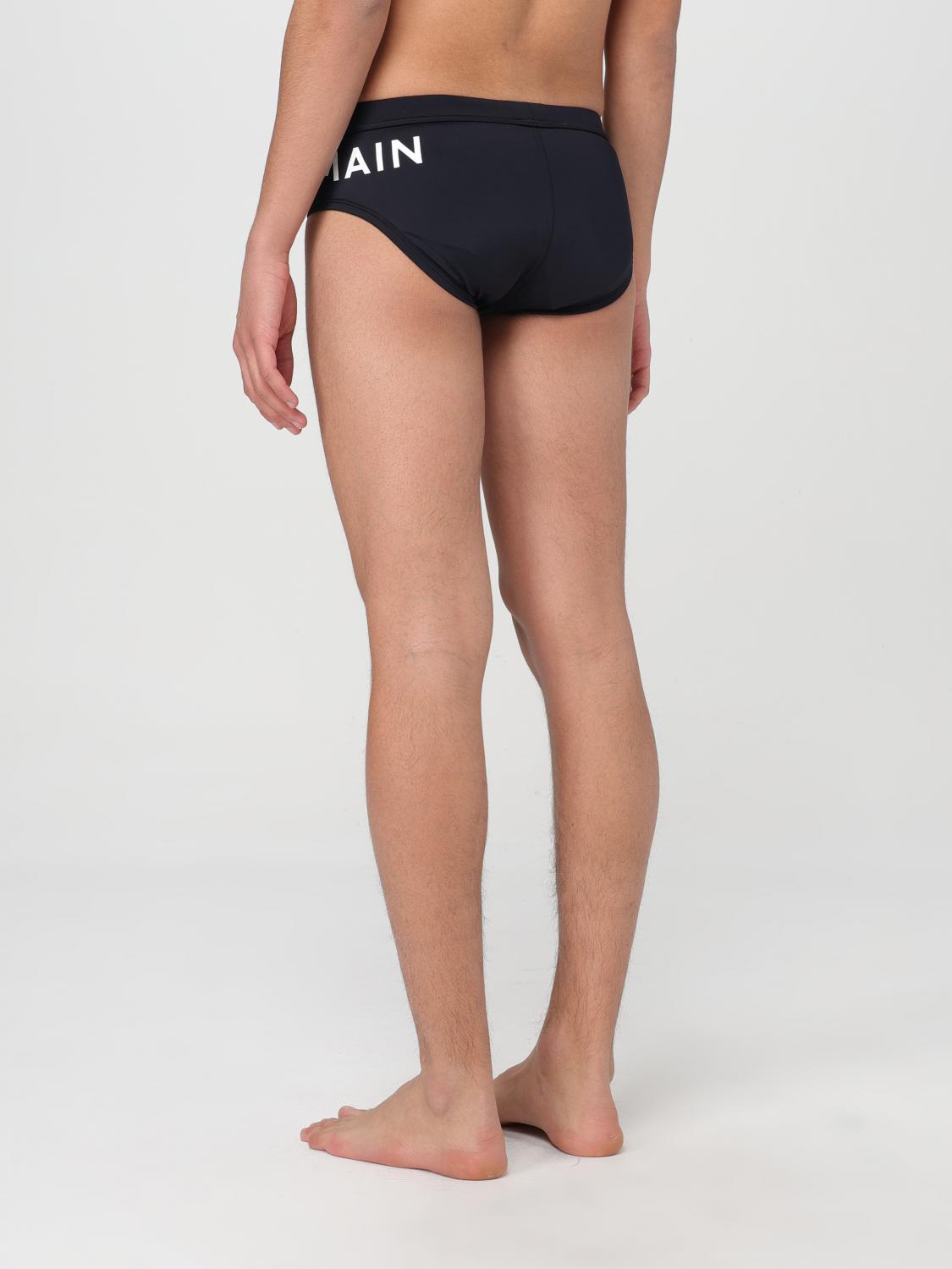 BALMAIN SWIMSUIT: Swimsuit men Balmain, Black - Img 2