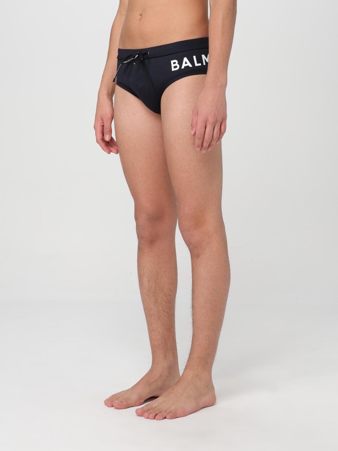 BALMAIN SWIMSUIT: Swimsuit men Balmain, Black - Img 3