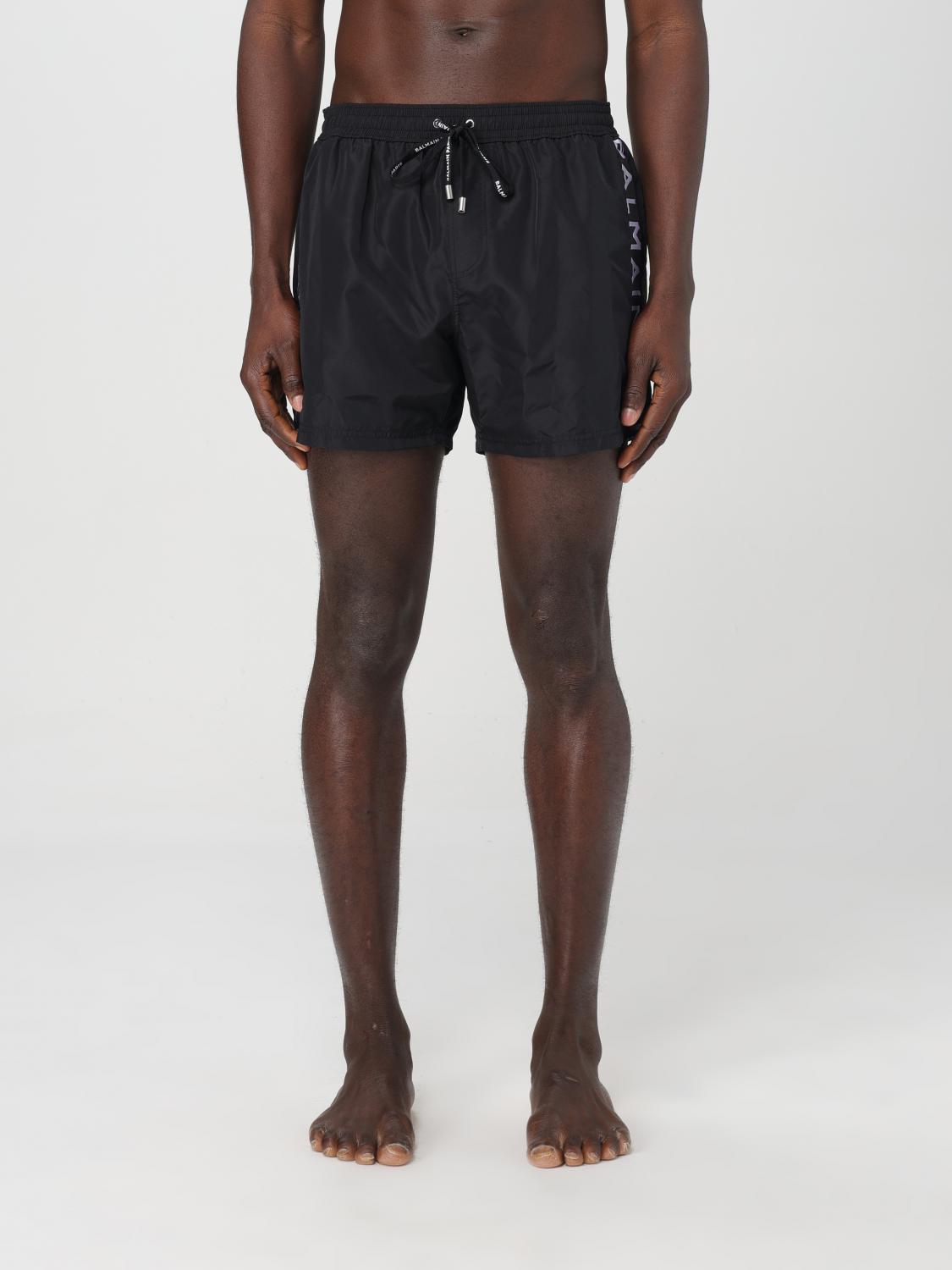 BALMAIN SWIMSUIT: Swimsuit men Balmain, Black - Img 1