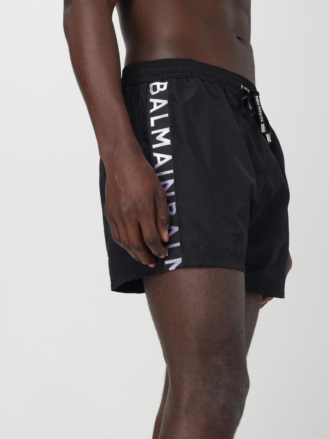 BALMAIN SWIMSUIT: Swimsuit men Balmain, Black - Img 4