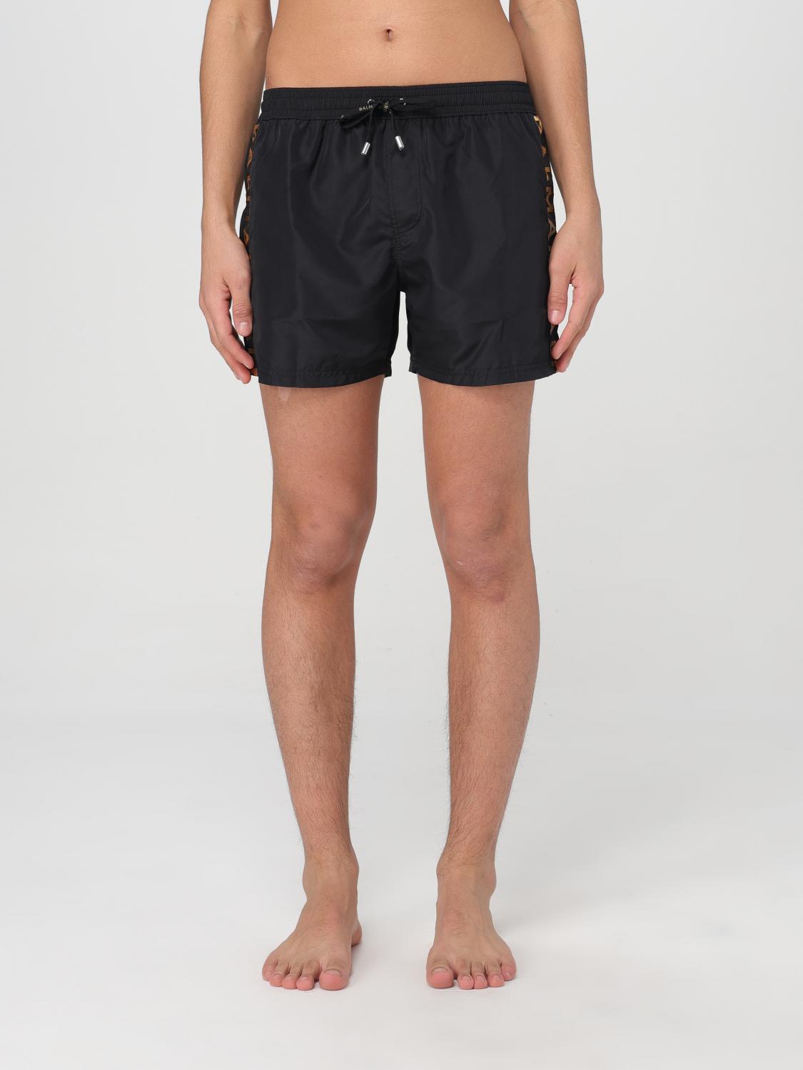 BALMAIN SWIMSUIT: Swimsuit men Balmain, Black 1 - Img 1