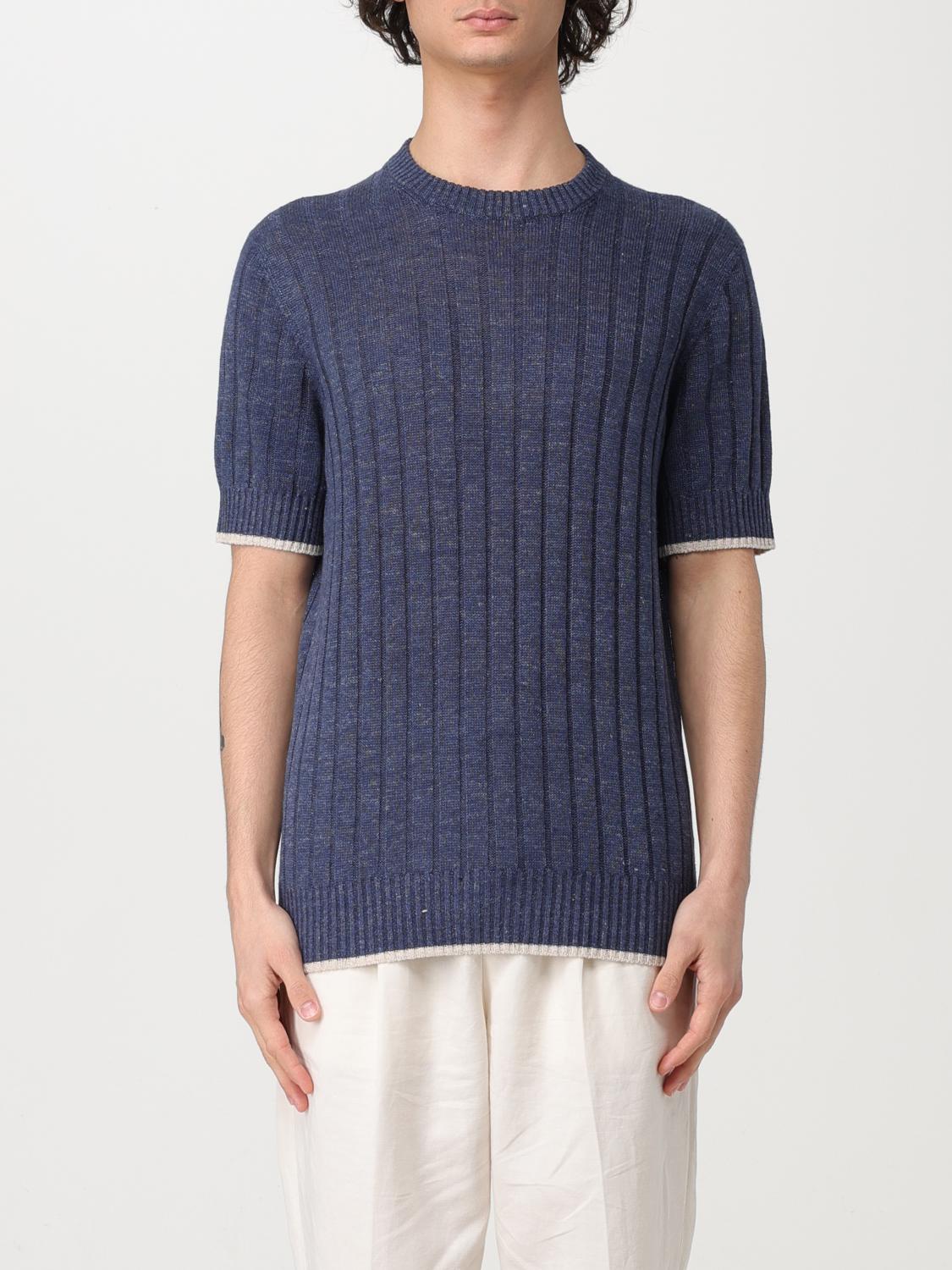 Brunello Cucinelli Sweater men - Blue | M2L707600 | GIGLIO.COM