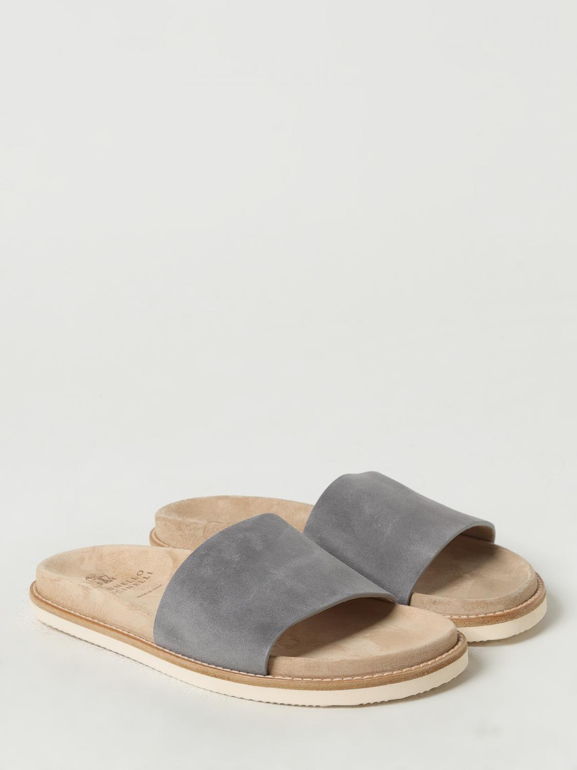 Brunello Cucinelli Shoes men - Grey | MZUSILY316 | GIGLIO.COM