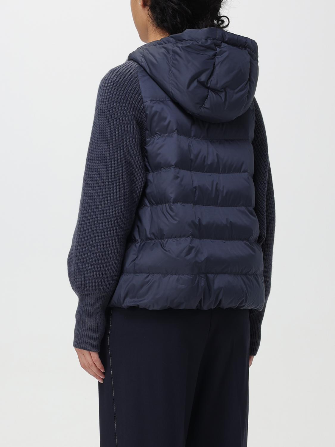ジャケット BRUNELLO CUCINELLI Woman Jacket Blue MB1257470 BRUNELLO CUCINELLI: Jacket woman - Blue | Brunello Cucinelli