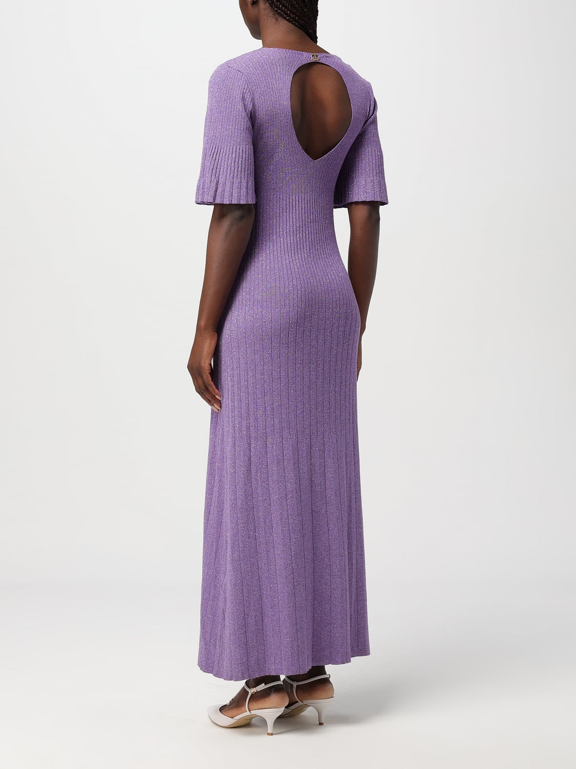 TWINSET VESTIDO: Vestido mujer Twinset, Violeta - Img 2