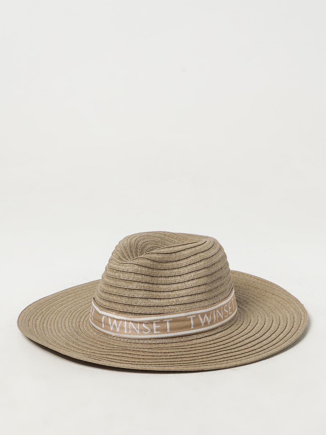 TWINSET CAPPELLO: Cappello donna Twinset, Naturale - Img 1