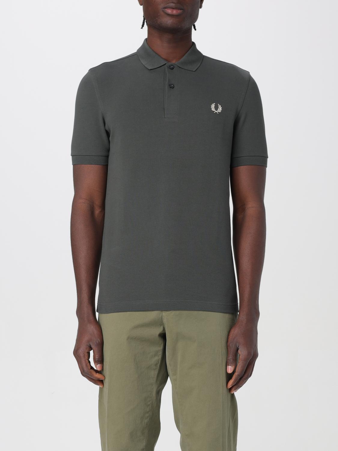 FRED PERRY POLO: Polo hombre Fred Perry, Oliva - Img 1