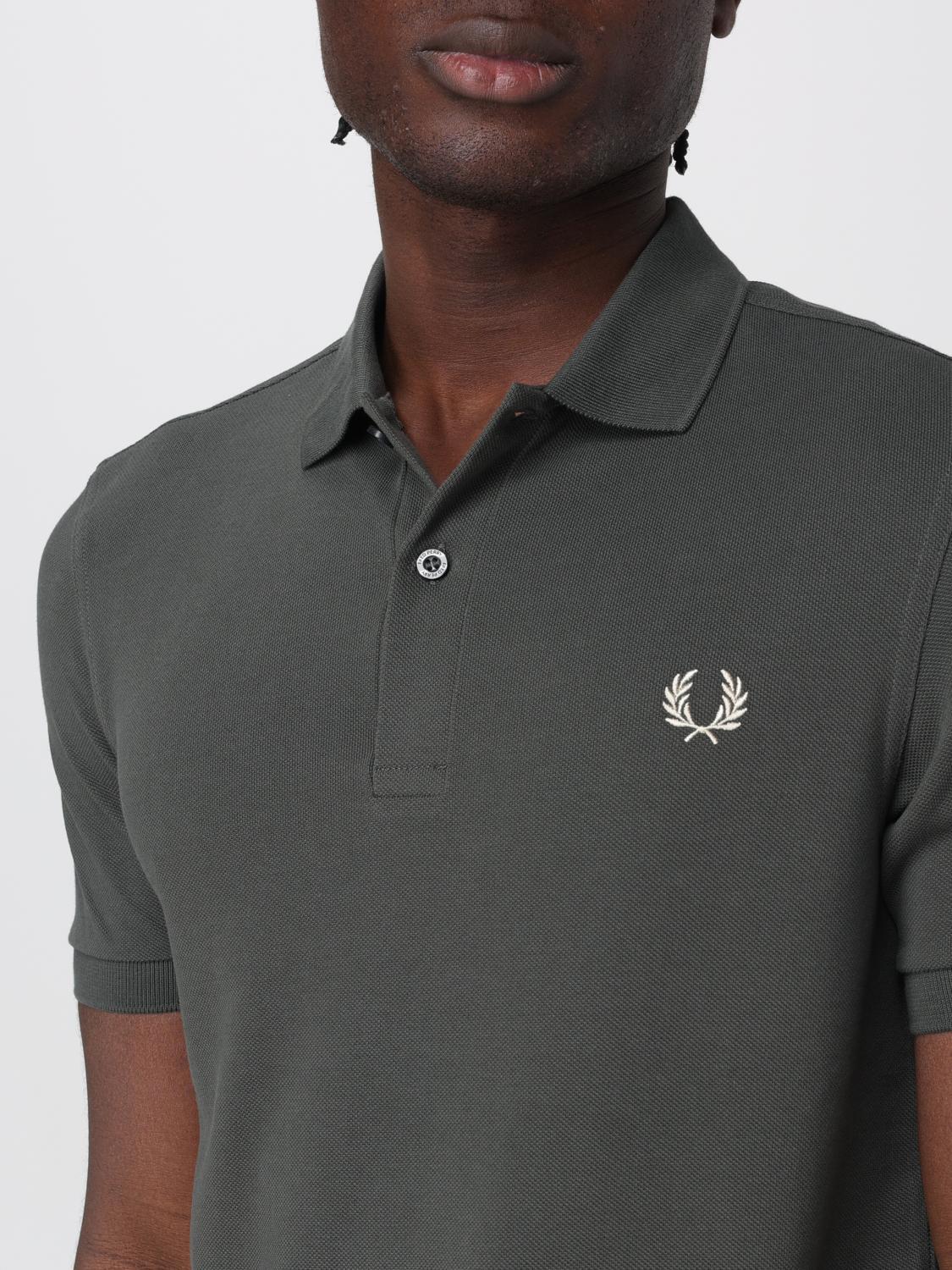 FRED PERRY POLO: Polo hombre Fred Perry, Oliva - Img 3