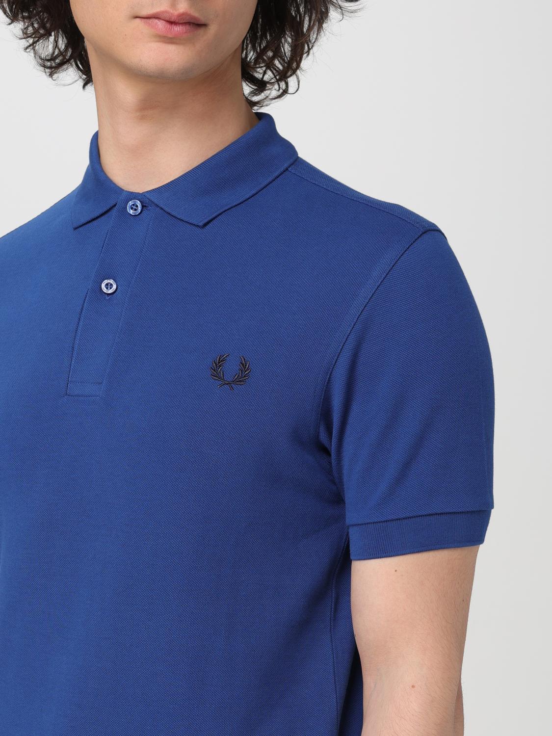 FRED PERRY POLO: Polo herren Fred Perry, Royal Blue - Img 3