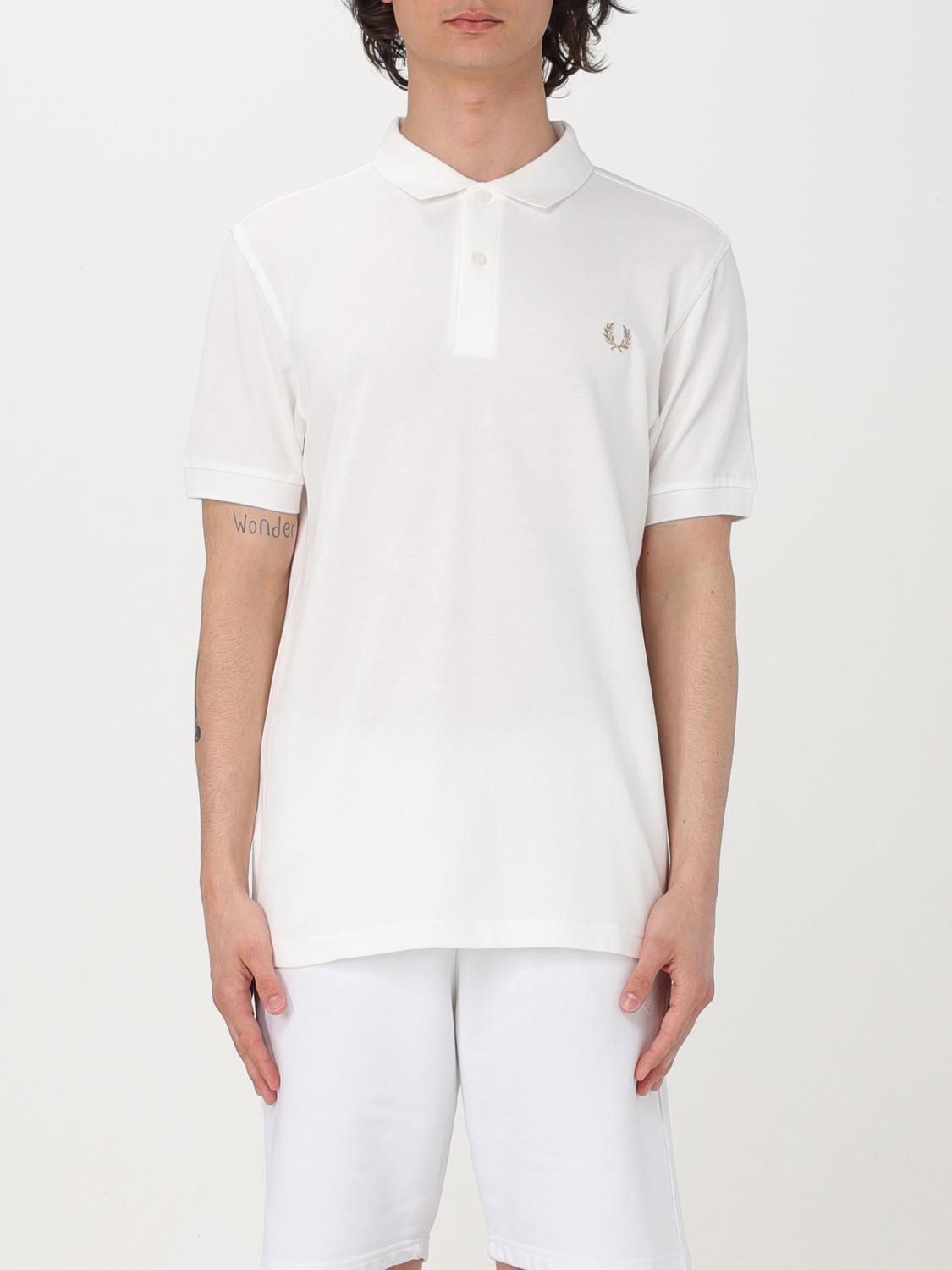 FRED PERRY POLO: Polo hombre Fred Perry, Blanco 1 - Img 1
