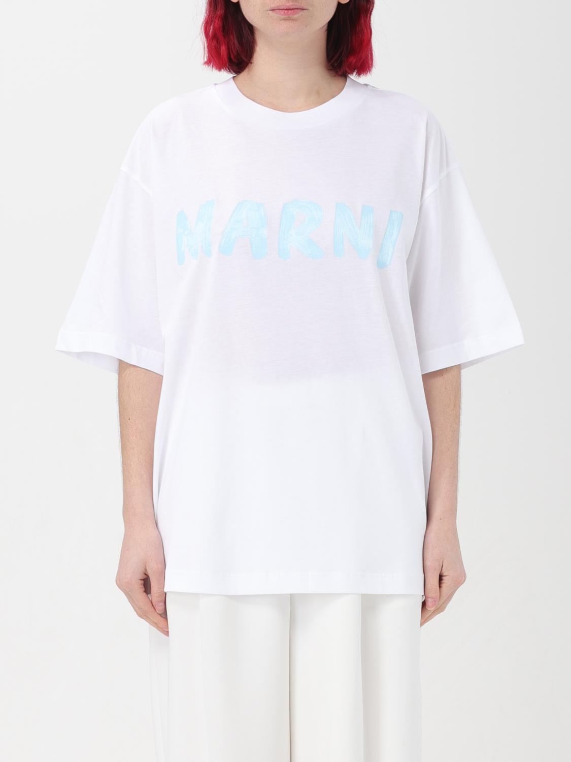 Marni Tシャツ レディース - ホワイト | THJET49EPHUSCS11 | GIGLIO.COM