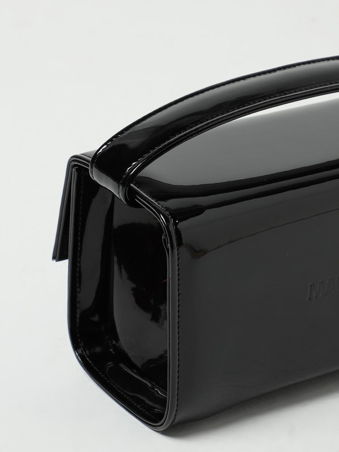 MABASH BORSA A MANO: Borsa The Nami Mabash in vernice, Nero - Img 3