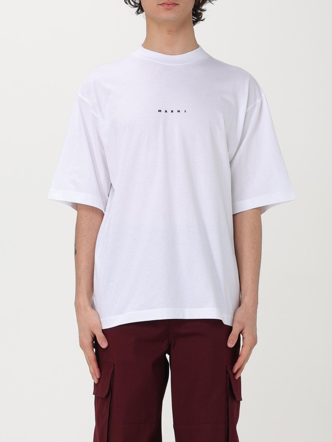 Marni Tシャツ メンズ - ホワイト | HUMU0223P1USCS87 | GIGLIO.COM