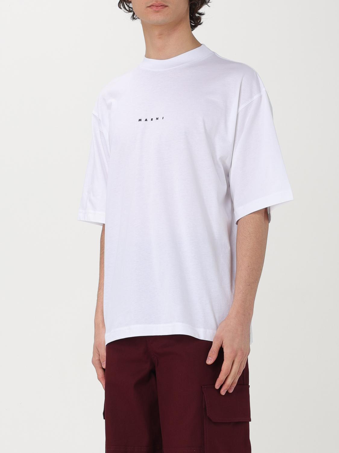Marni T-shirt men - White | HUMU0223P1USCS87 | GIGLIO.COM