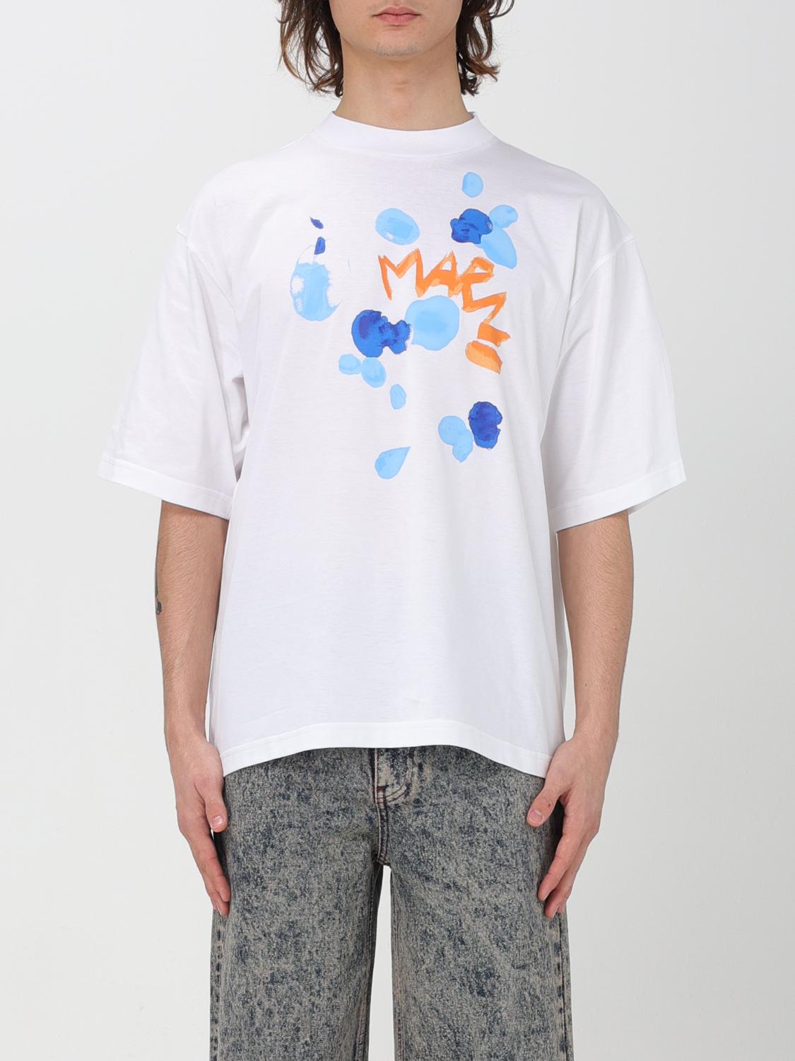 Marni - Man - White - T-shirt main image 1