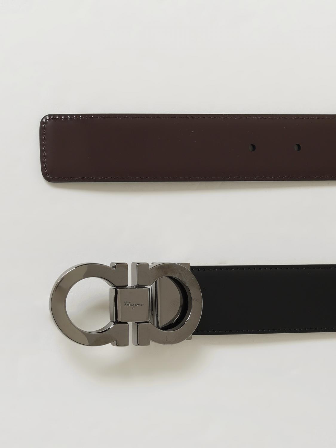 FERRAGAMO GÜRTEL: Gürtel herren Ferragamo, Schwarz - Img 3