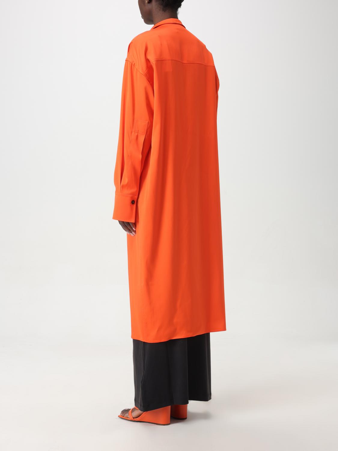 FERRAGAMO COAT: Coat woman Ferragamo, Orange - Img 2