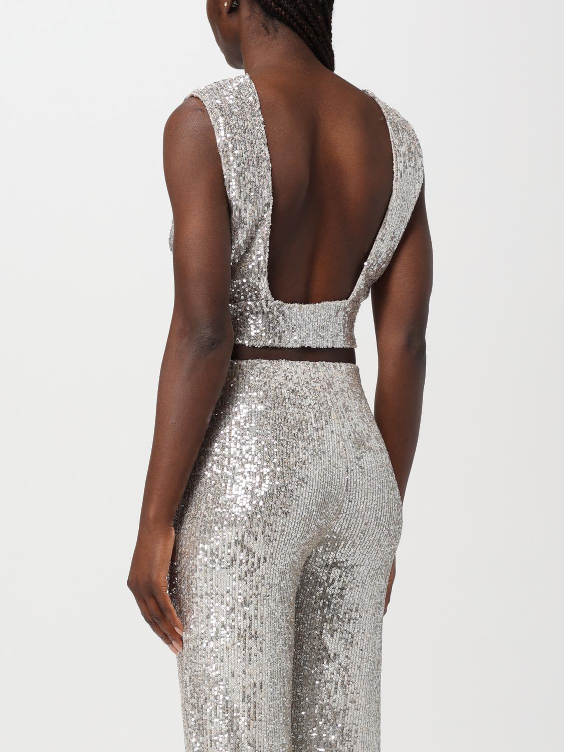 H COUTURE TOP: Top e bluse donna H Couture, Avorio - Img 3