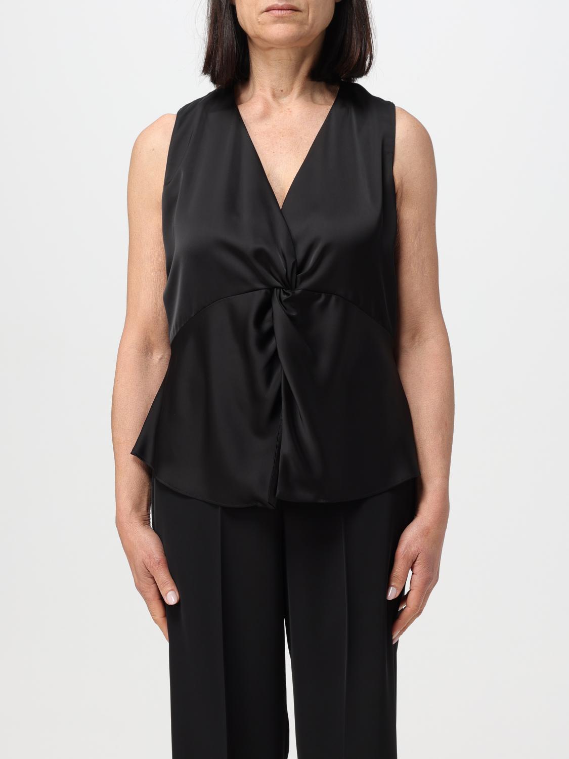 H COUTURE TOP: Top damen H Couture, Schwarz - Img 1