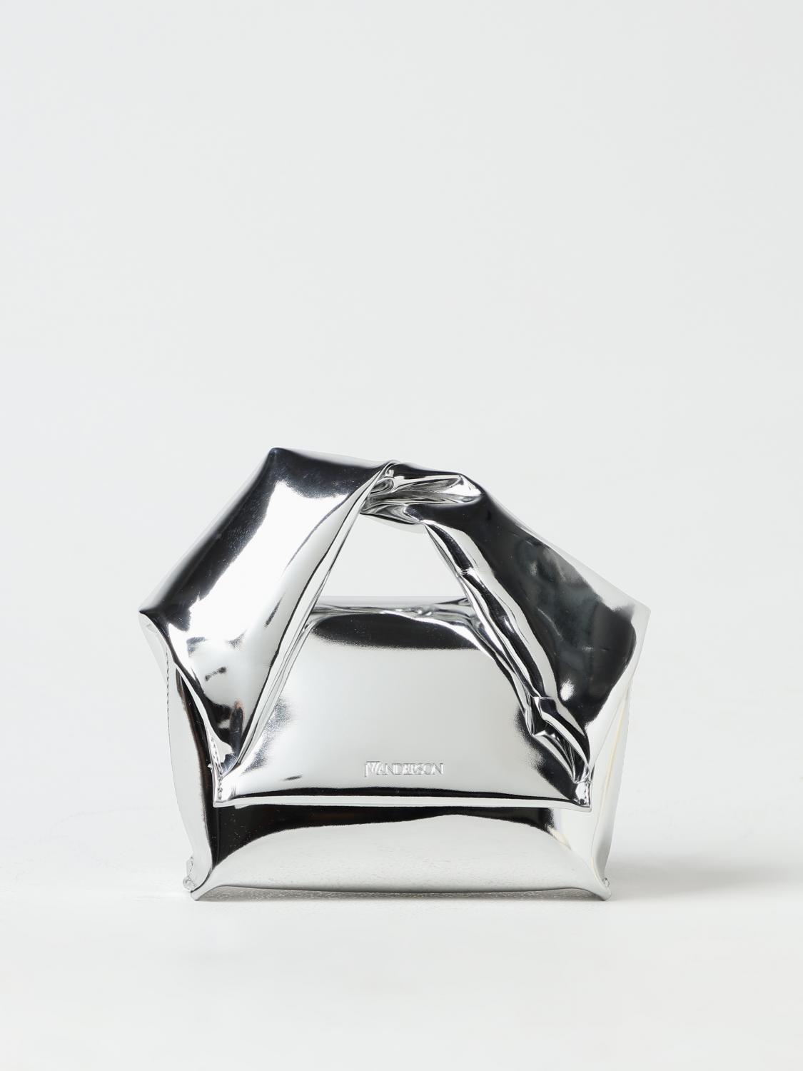 JW ANDERSON MINI SAC: Sac porté épaule femme Jw Anderson, Argent - Img 1