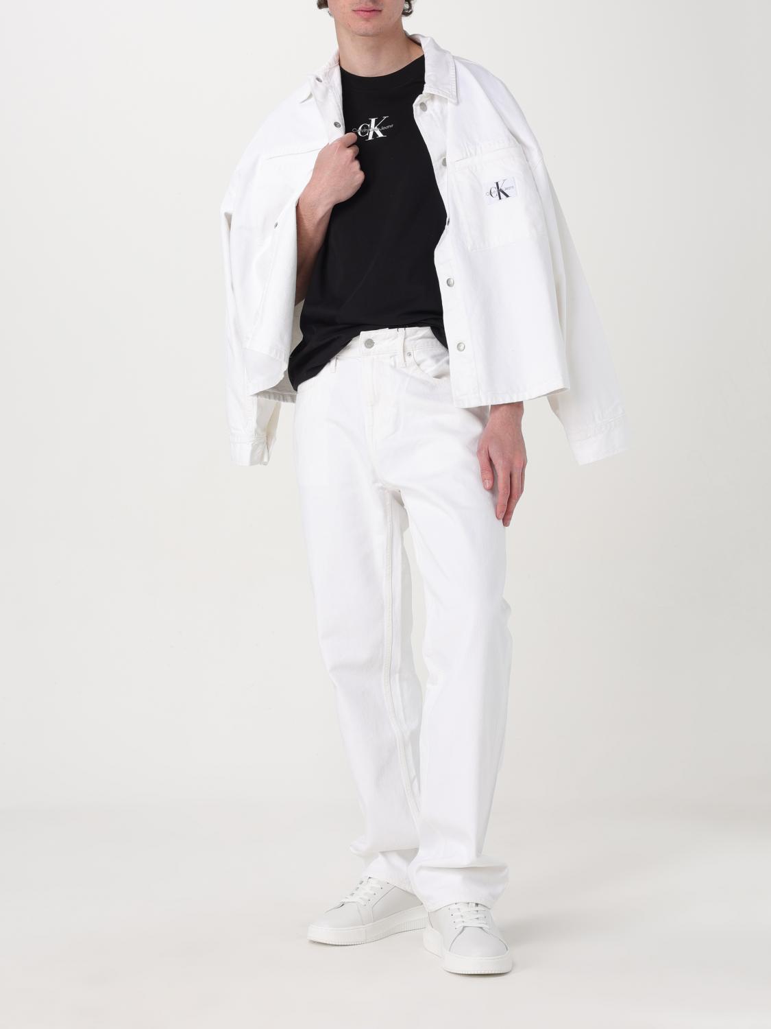 CALVIN KLEIN JEANS: Jeans men Ck Jeans, White - Img 2