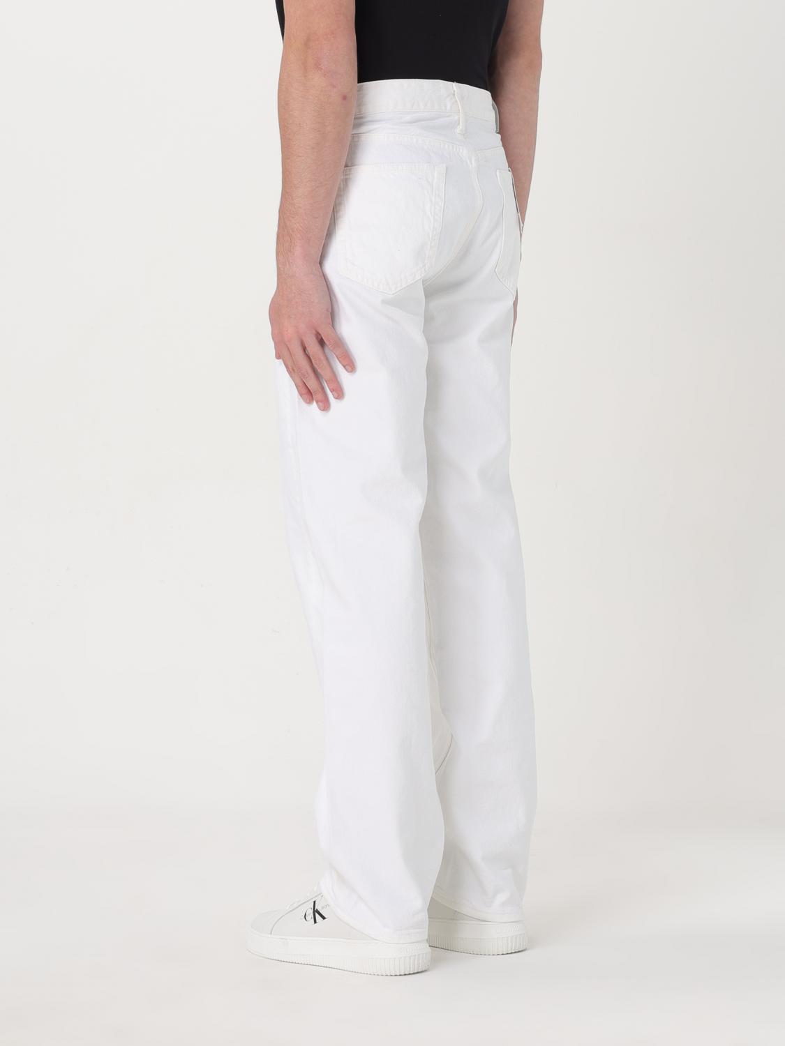 CALVIN KLEIN JEANS: Jeans men Ck Jeans, White - Img 3