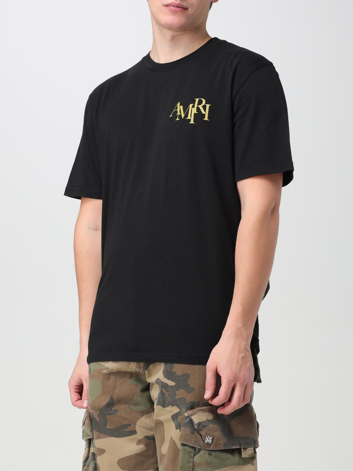 AMIRI: T-shirt men - Black | Amiri t-shirt AMJYTE1022 online