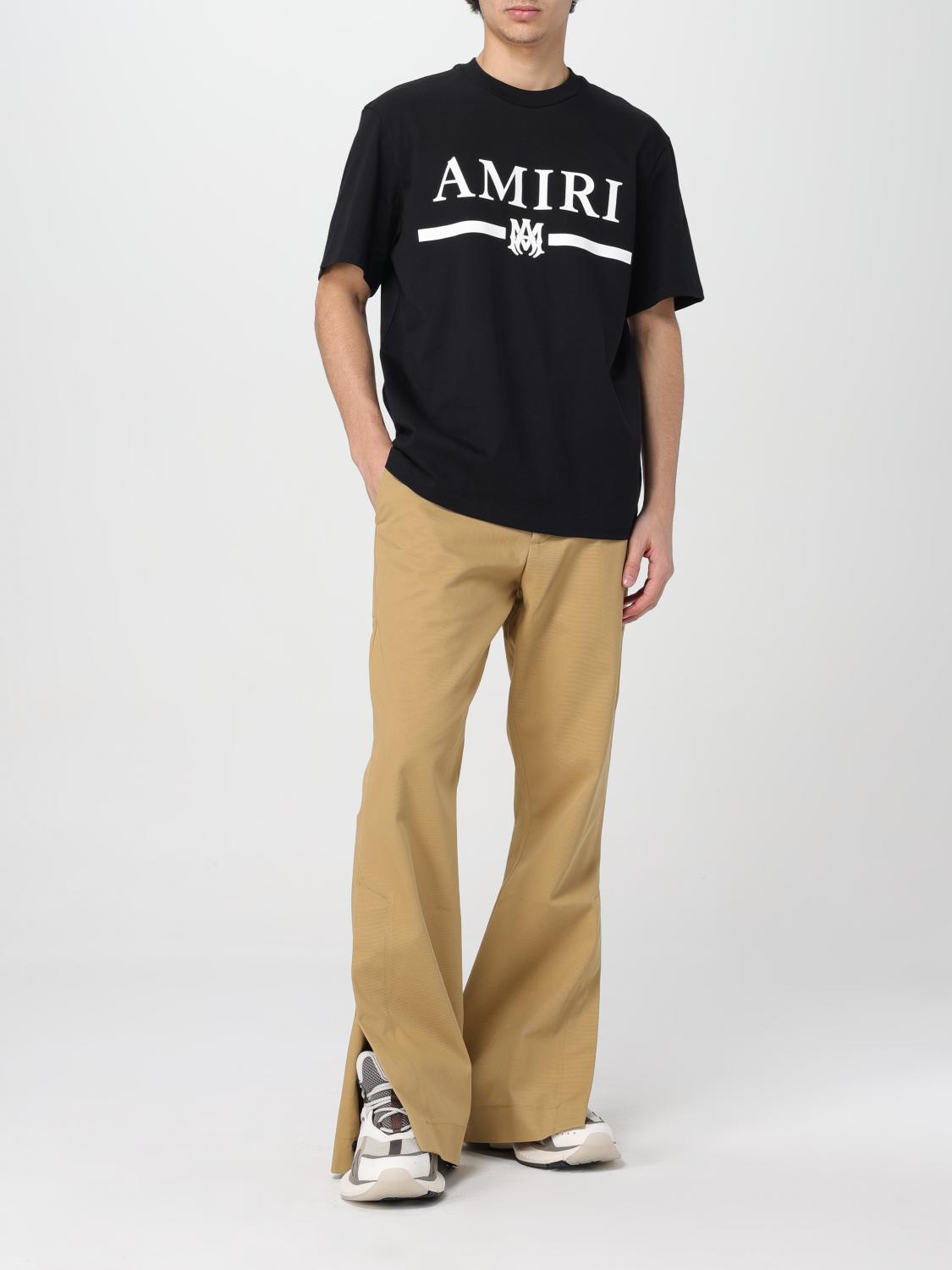 AMIRI: T-shirt men - Black | Amiri t-shirt AMJYTE1033 online
