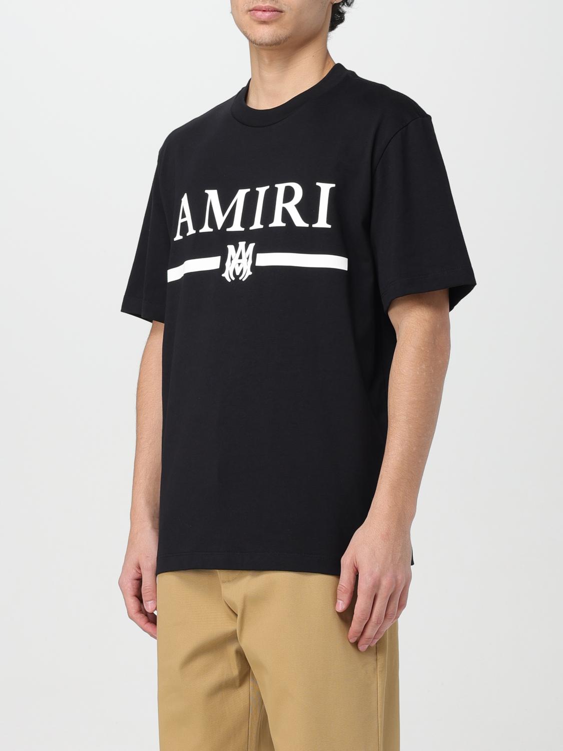 AMIRI: T-shirt men - Black | Amiri t-shirt AMJYTE1033 online