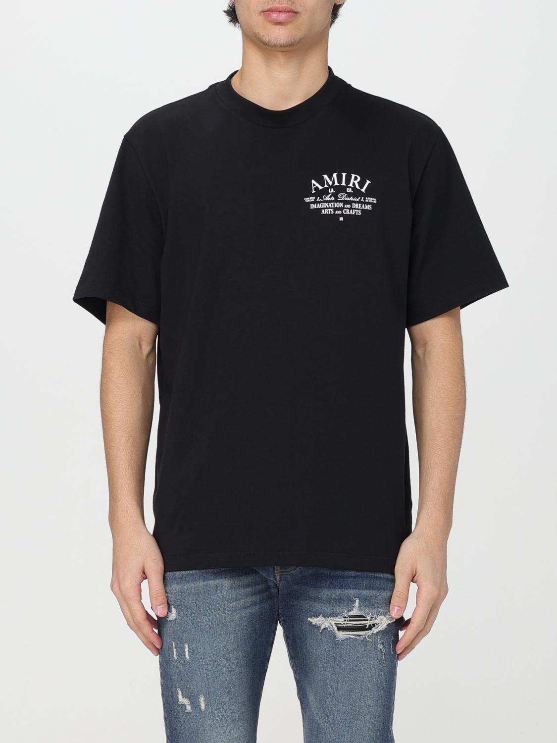 Amiri Tシャツ メンズ - ブラック | AMJYTE1034 | GIGLIO.COM
