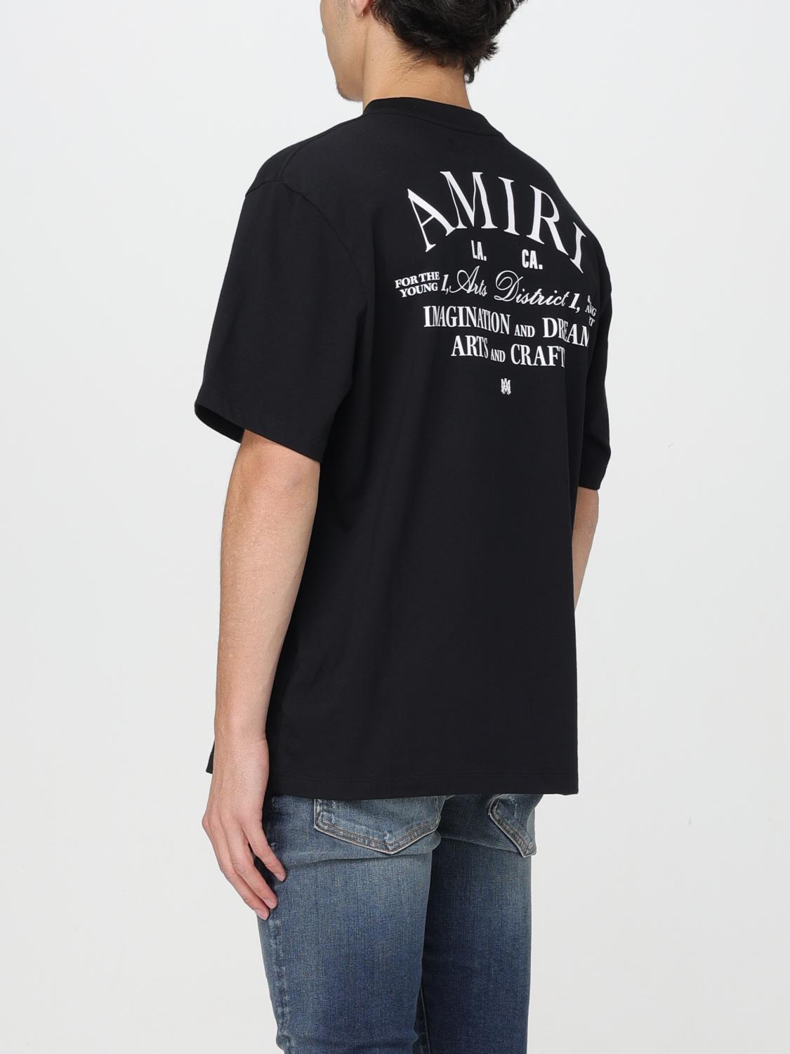 Amiri Tシャツ メンズ - ブラック | AMJYTE1034 | GIGLIO.COM