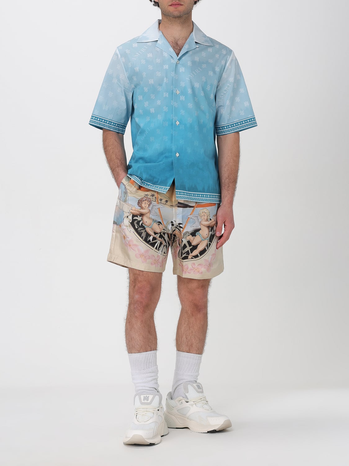 AMIRI SHIRT: Shirt men Amiri, Gnawed Blue - Img 2
