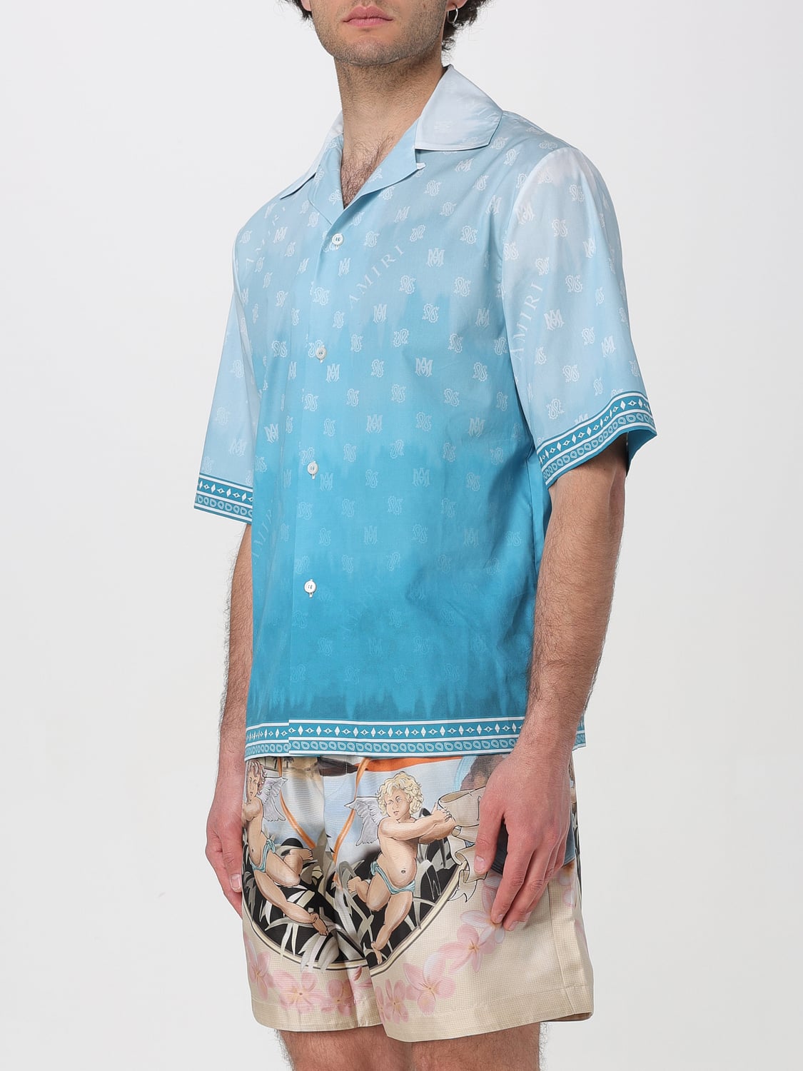 AMIRI SHIRT: Shirt men Amiri, Gnawed Blue - Img 4