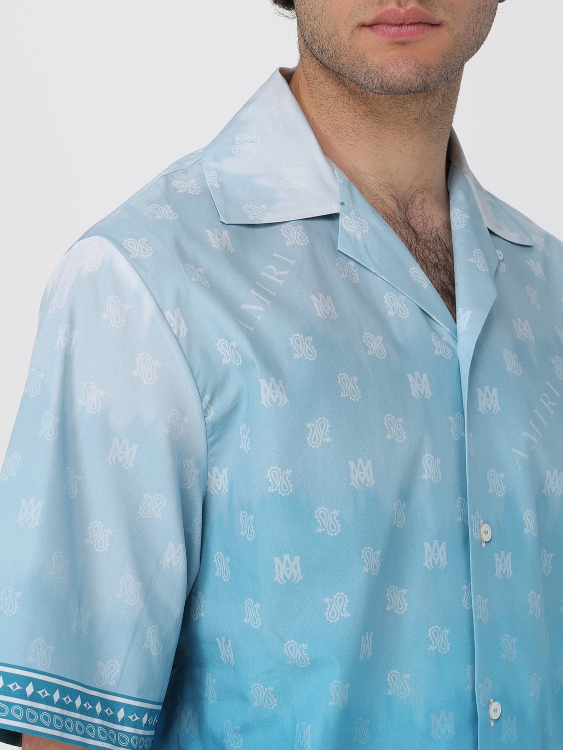 AMIRI SHIRT: Shirt men Amiri, Gnawed Blue - Img 5