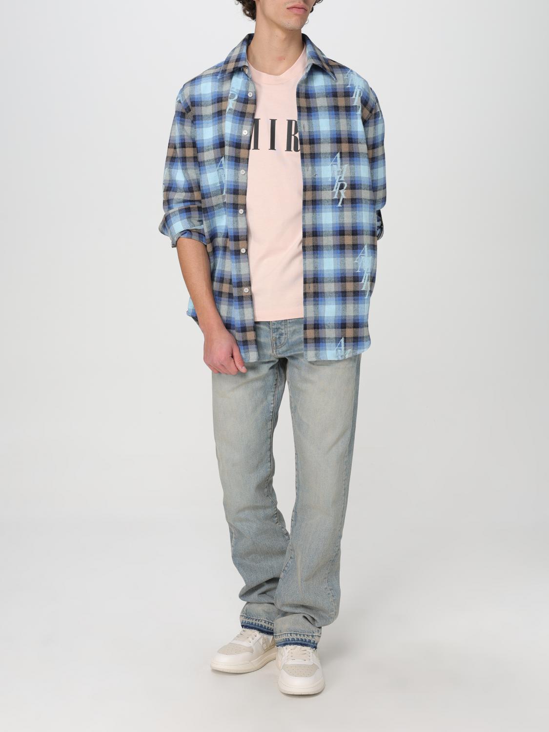 AMIRI T-SHIRT: T-shirt Amiri in cotone, Crema - Img 2