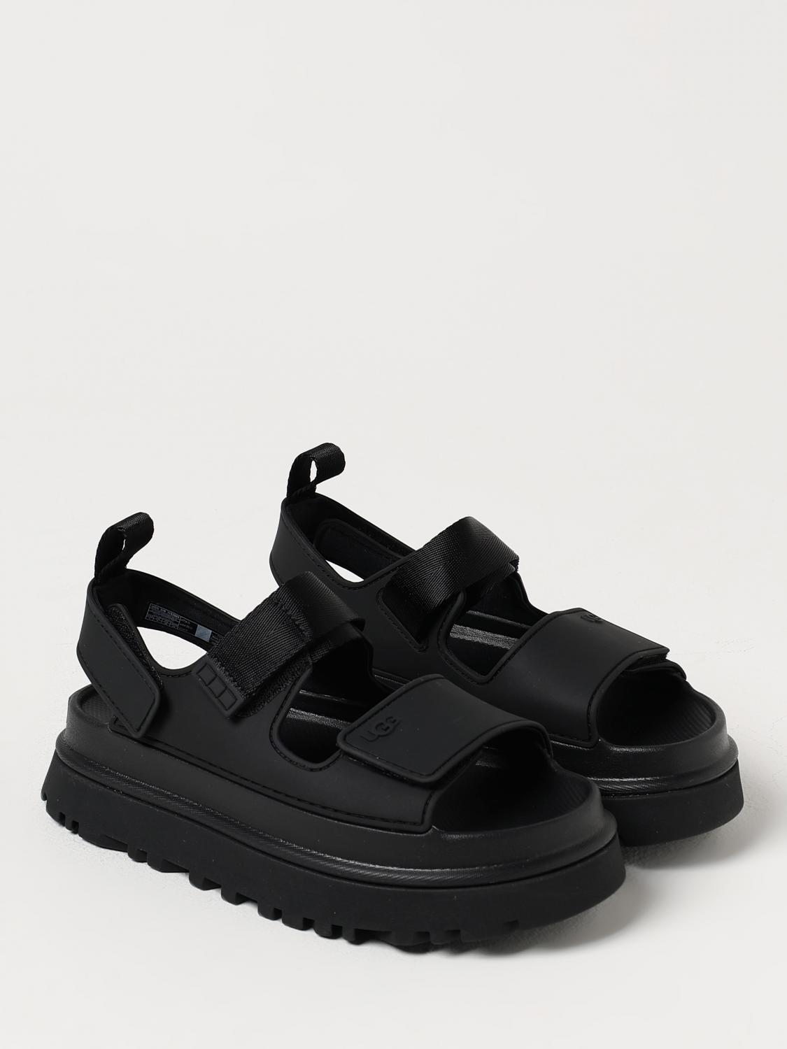 UGG SANDALEN MIT ABSATZ: Golden Glow Gummi-Sandalen UGG, Schwarz - Img 2