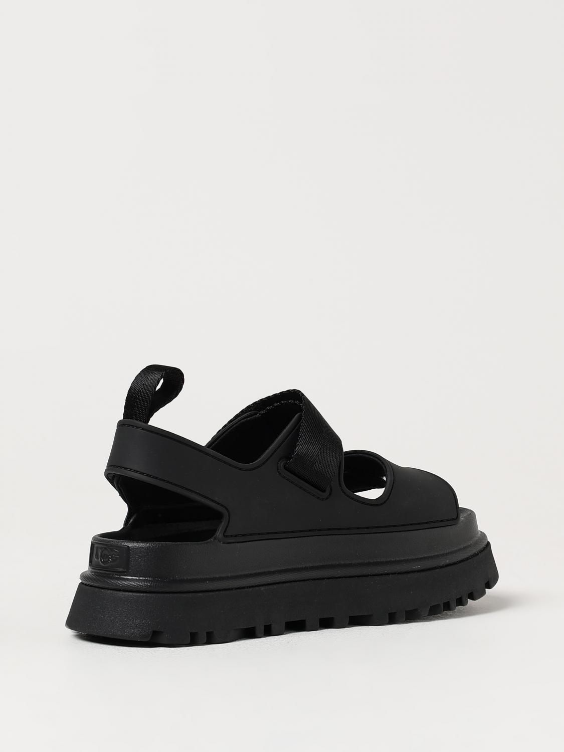 UGG SANDALEN MIT ABSATZ: Golden Glow Gummi-Sandalen UGG, Schwarz - Img 3