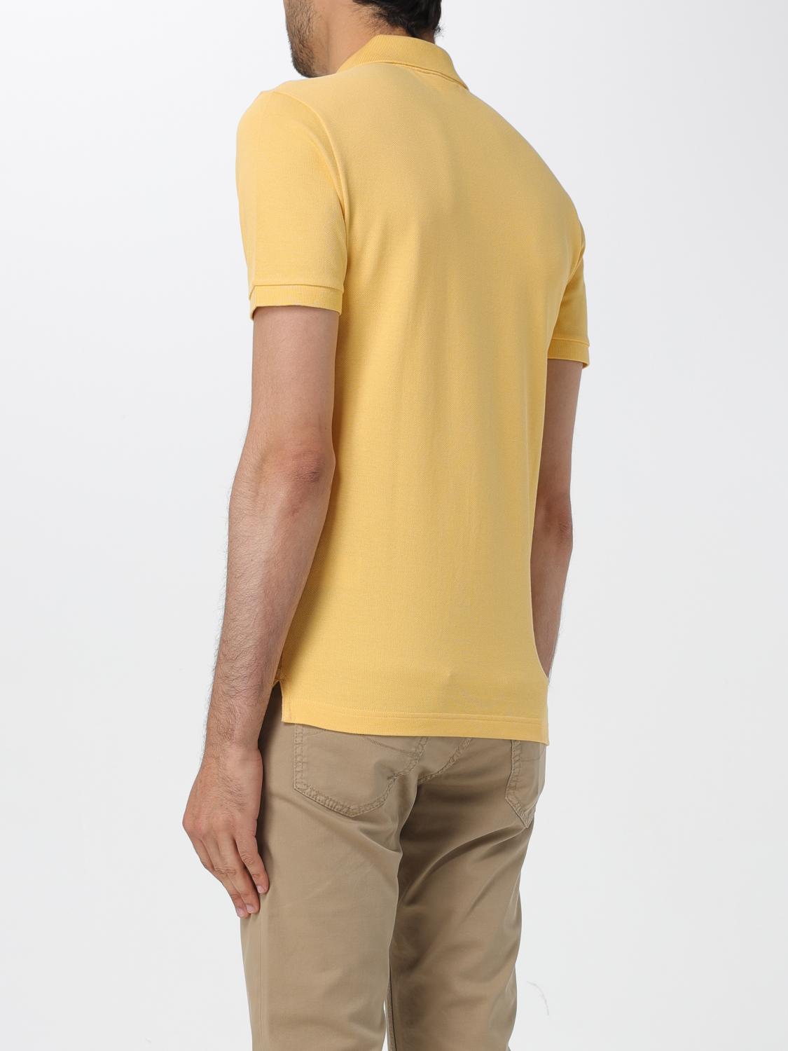 LACOSTE POLO: Polo Lacoste in cotone , Giallo - Img 2