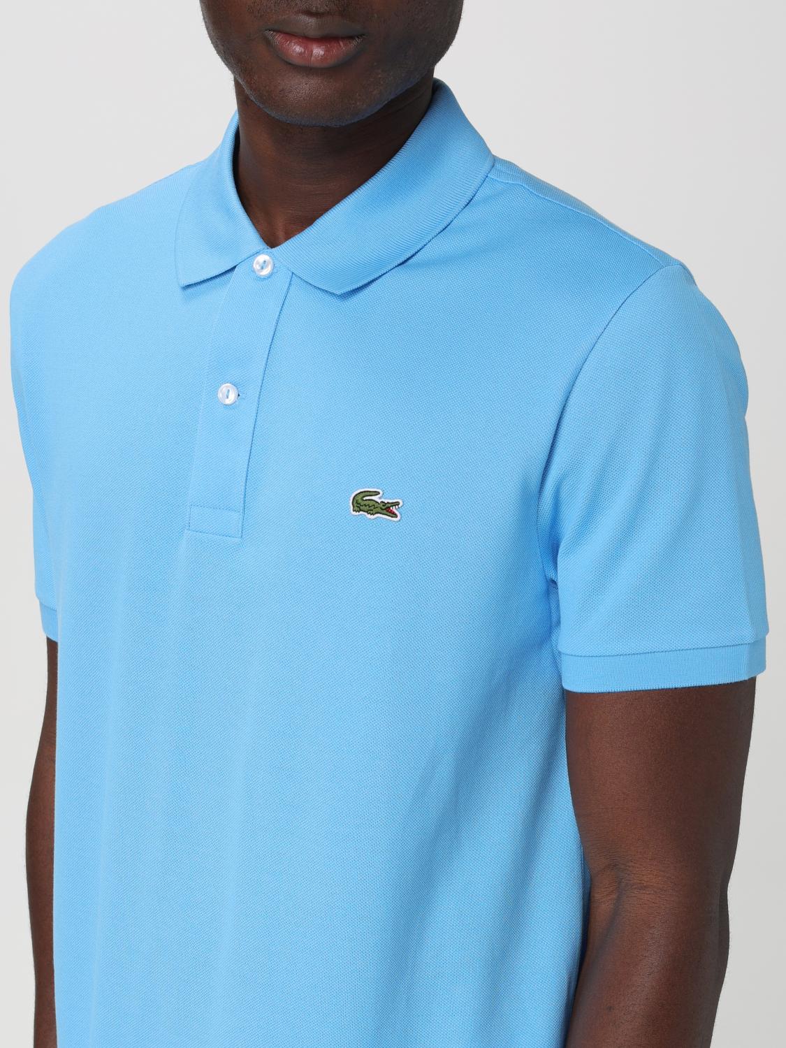 LACOSTE POLO: Polo Lacoste in cotone , Turchese - Img 3