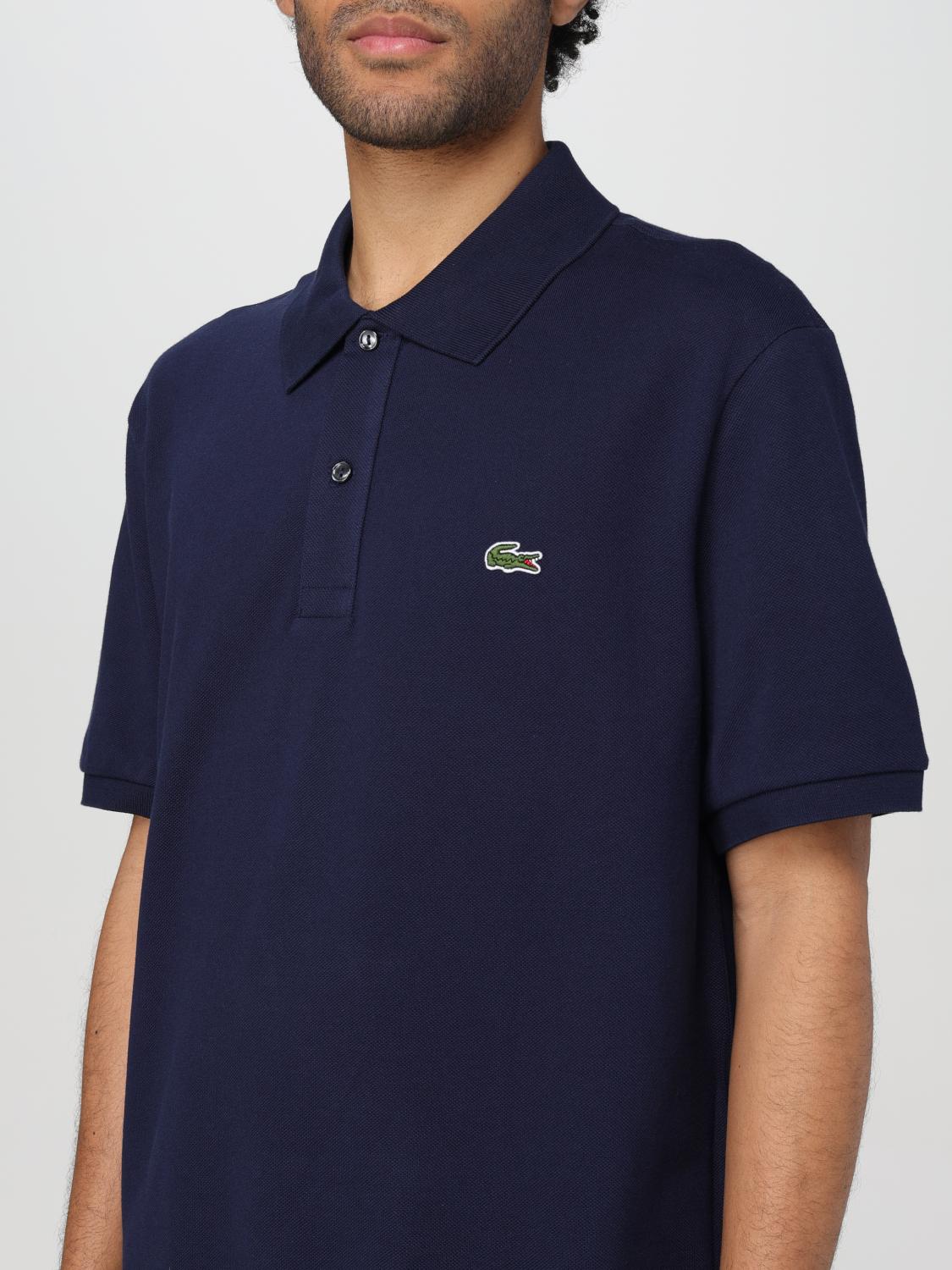 LACOSTE POLO: Polo Lacoste in cotone , Blue - Img 3
