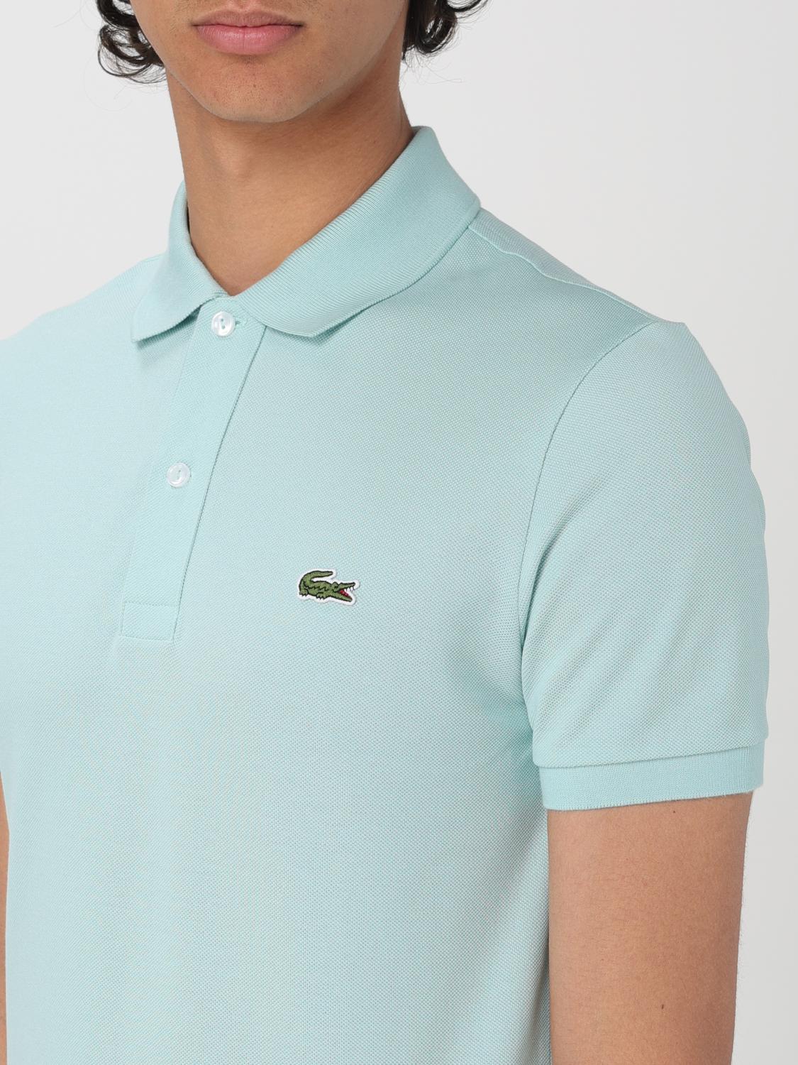 LACOSTE POLO: Polo Lacoste in cotone , Verde - Img 3