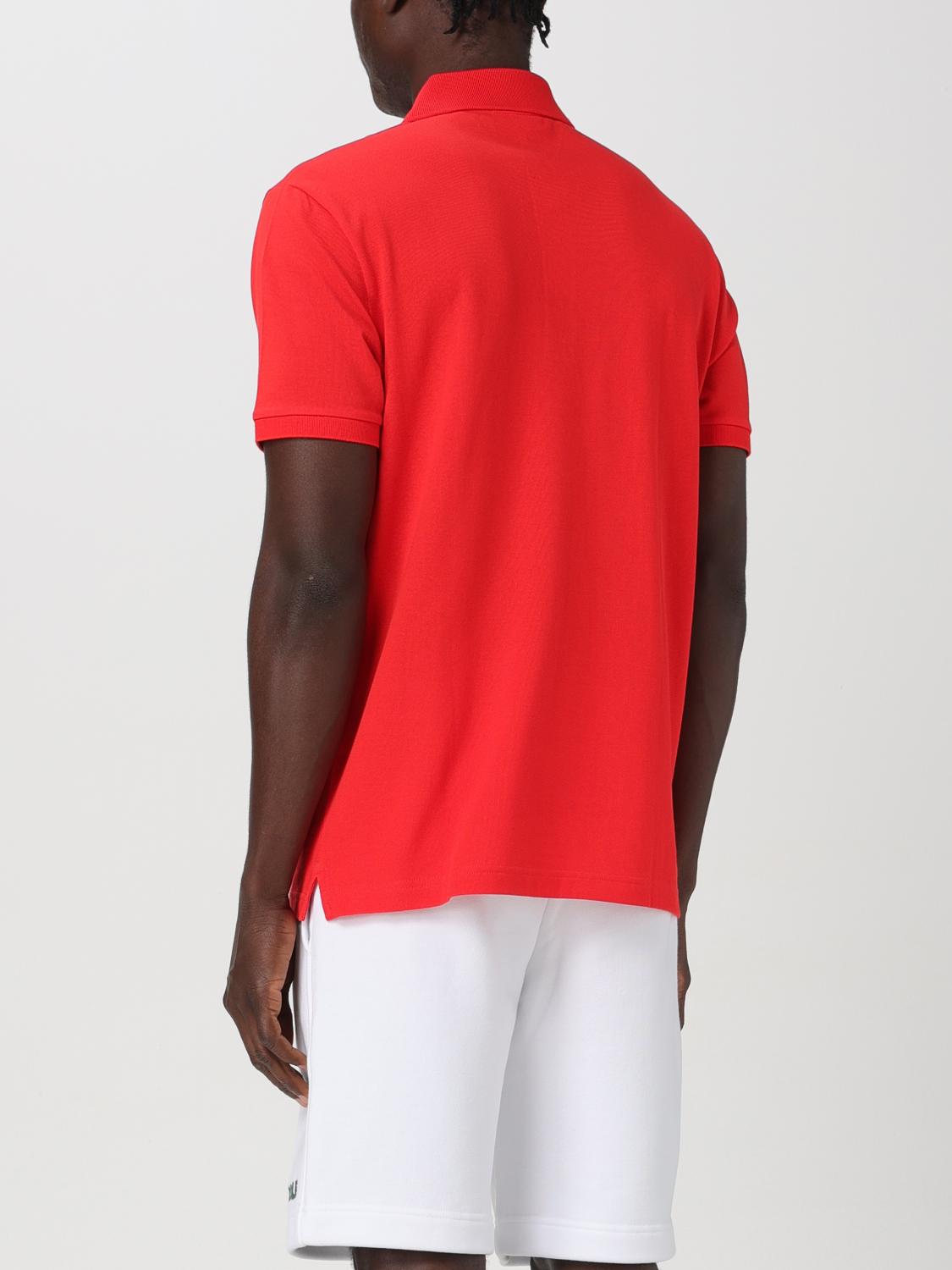 LACOSTE POLO: Polo Lacoste in cotone , Rosso - Img 2