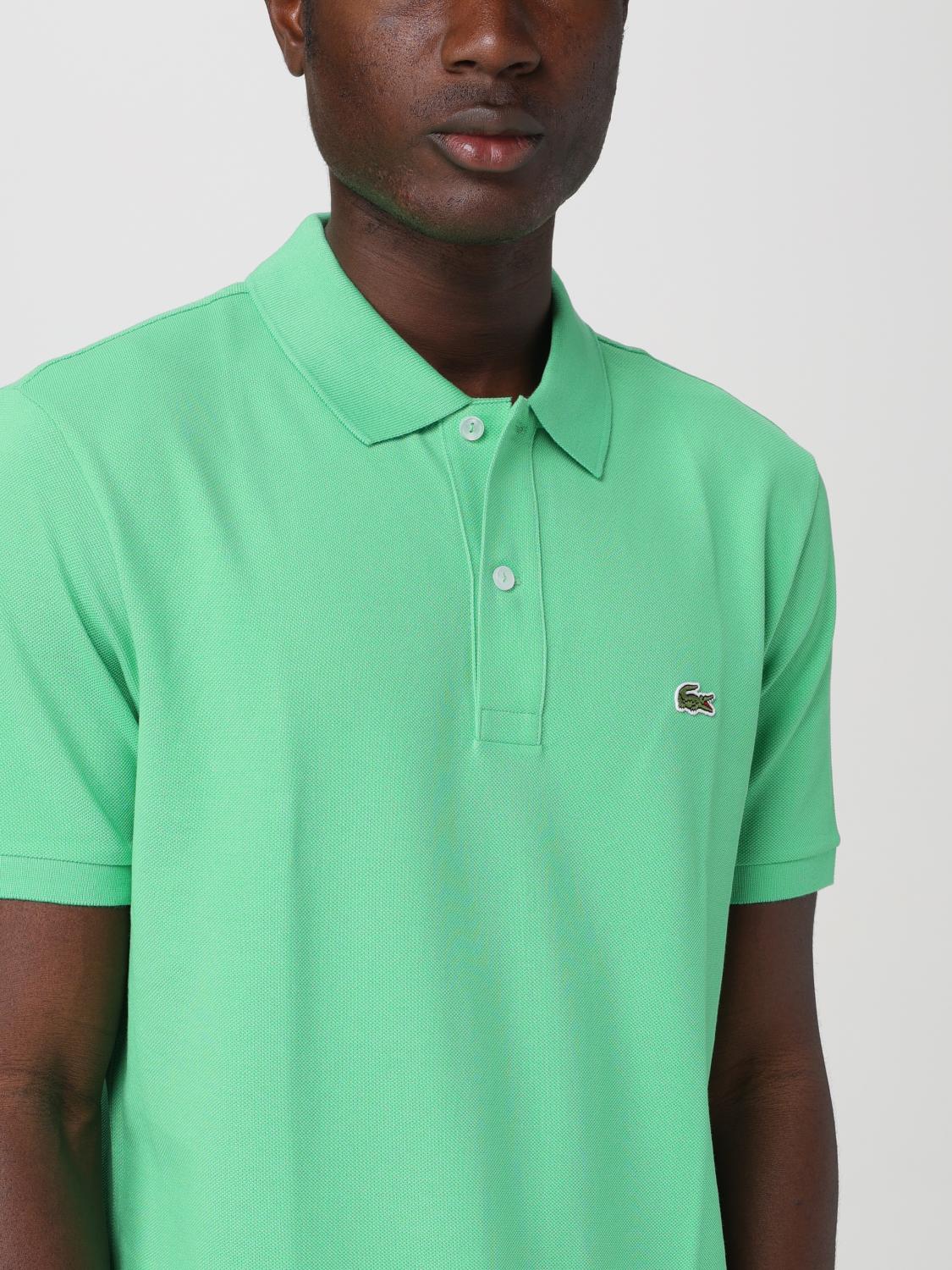 LACOSTE POLO: Polo hombre Lacoste, Verde Botella - Img 3