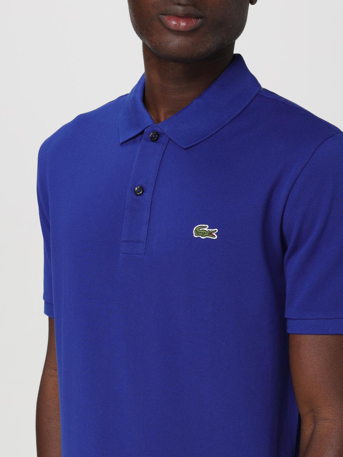 LACOSTE POLO: Polo Lacoste in cotone , Blue 1 - Img 3